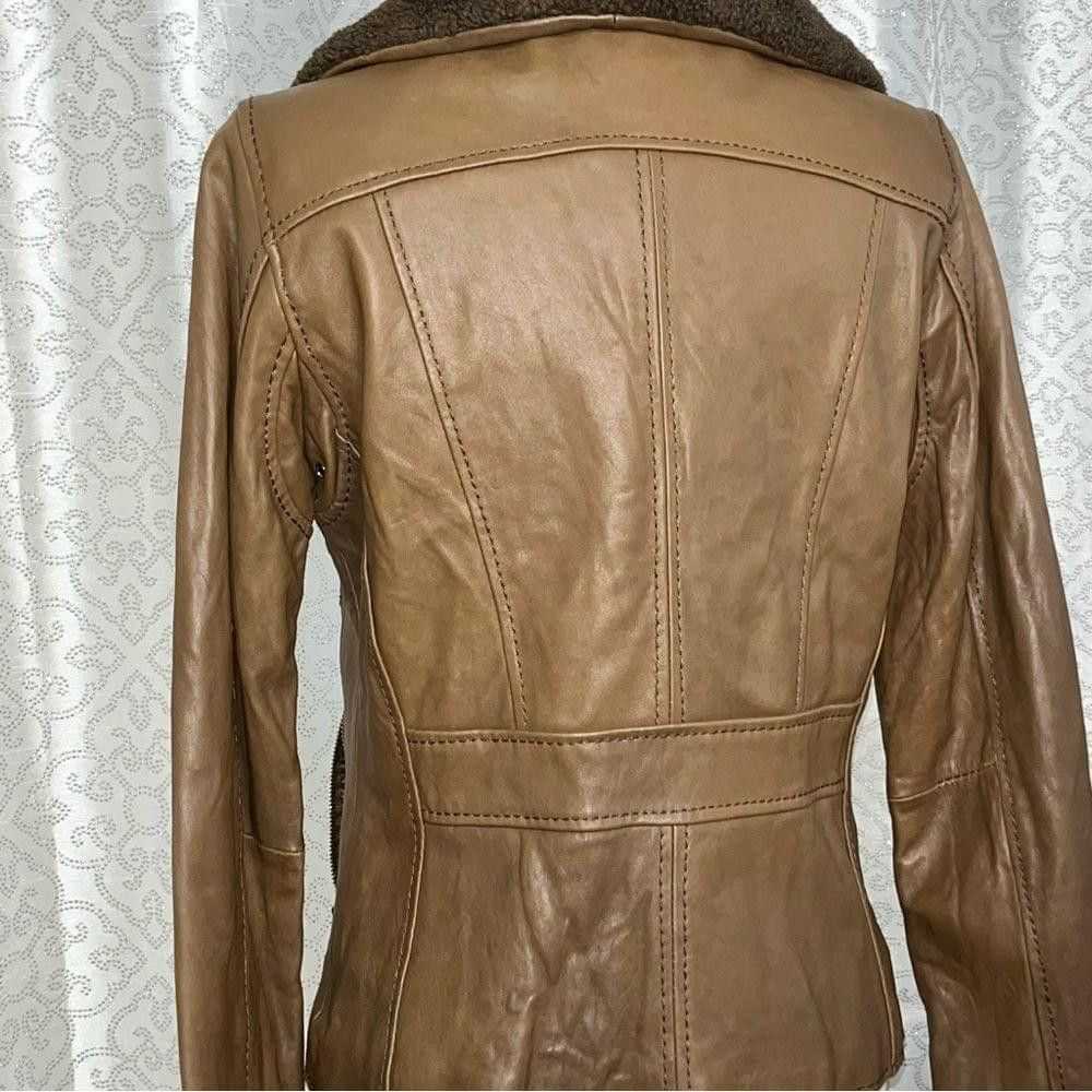 Michael Kors Michael Kors brown bomber jacket - image 4