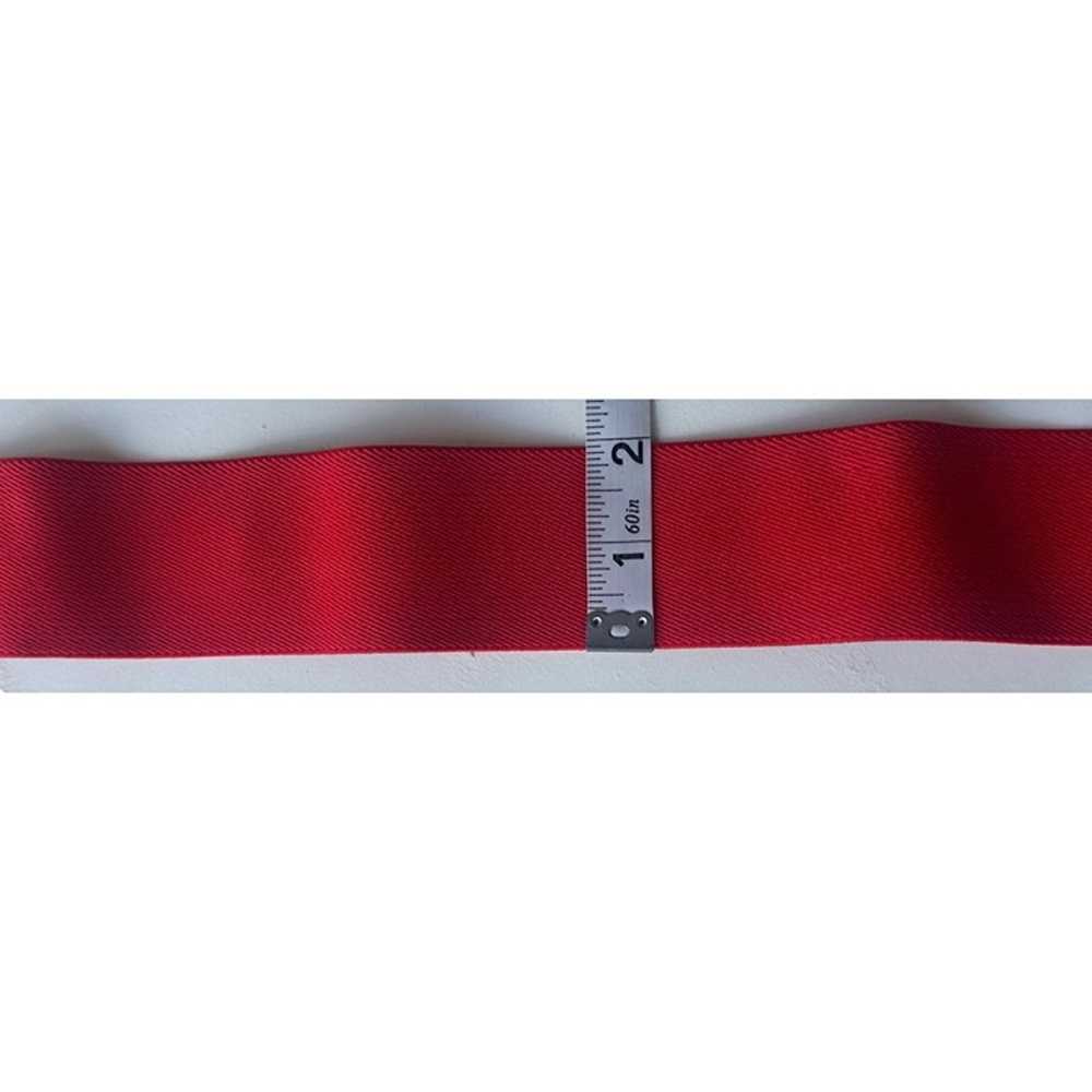 MIXED Lot of 4 VTG Red Buckle Waist Belts Women S… - image 5