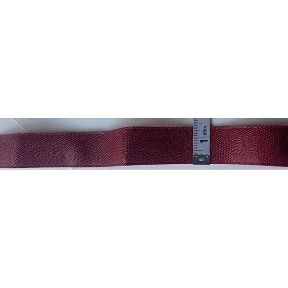 MIXED Lot of 4 VTG Red Buckle Waist Belts Women S… - image 8