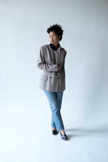 1990s Oyster Gray Blazer | Jean Paul Gaultier