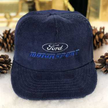 Vintage Ford Motorsport Racing Corduroy Snapback … - image 1