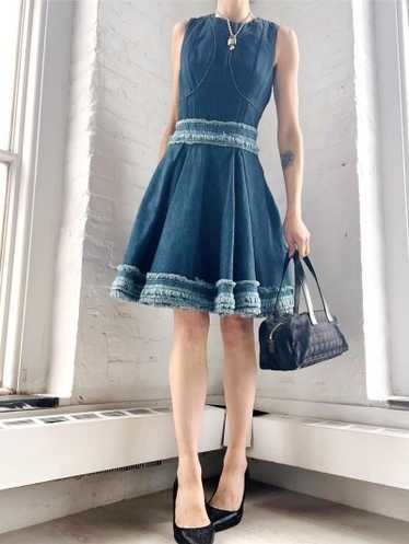 Alexander McQueen denim dress - image 1