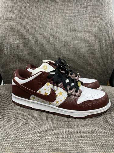 Nike × Supreme Nike x Supreme Dunk Low Brown