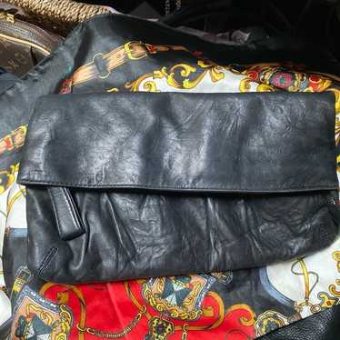 Club Monaco Leather Clutch Purse - image 1