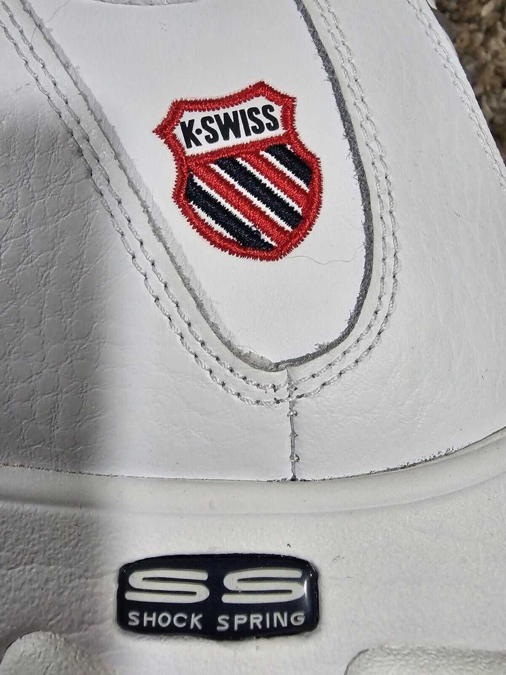 K Swiss K-Swiss White 03426-130-XW LOW G22/172 me… - image 5