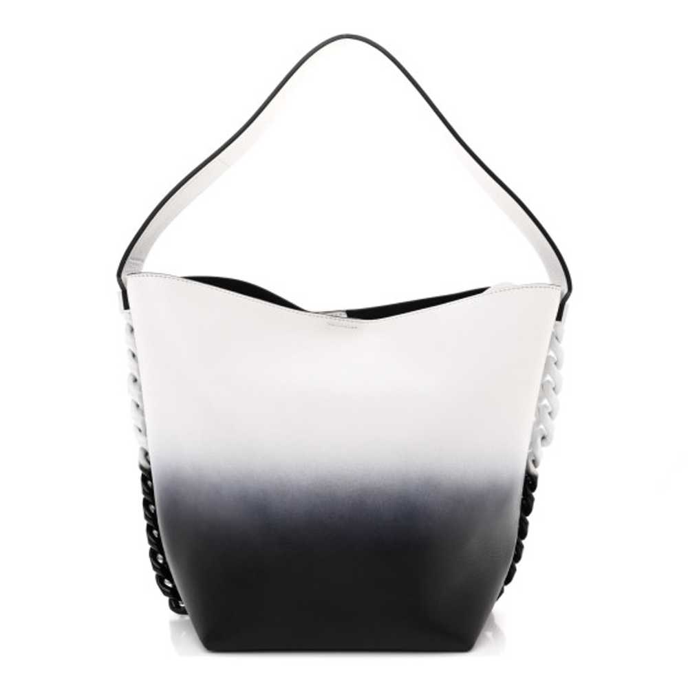 GIVENCHY Calfskin Degrade Infinity Bucket Bag Bla… - image 1