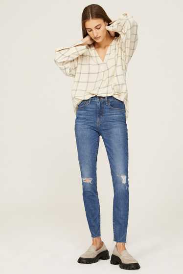 Levi's Blue 721 High Rise Skinny Jeans