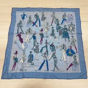 ★HERMES Scarf Carre 70 Carre 65 Gavroche People Vi