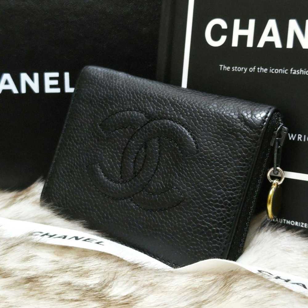 ★Superb Rare Item★ CHANEL Key Case Caviar Skin Bl… - image 2