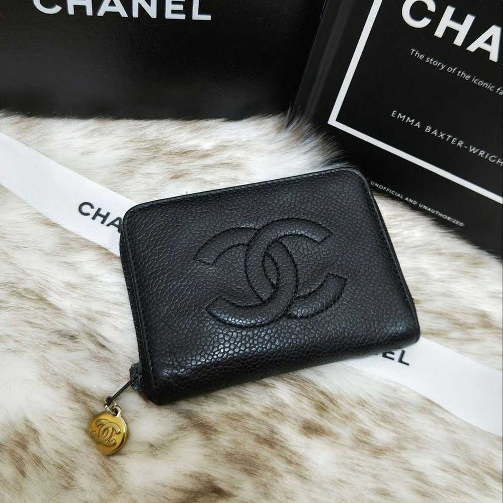 ★Superb Rare Item★ CHANEL Key Case Caviar Skin Bl… - image 5