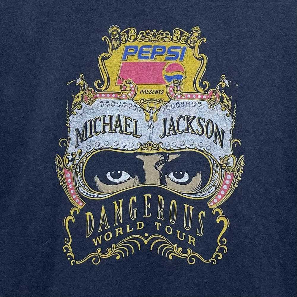 Band Tees × Michael Jackson × Vintage Vintage 90s… - image 2