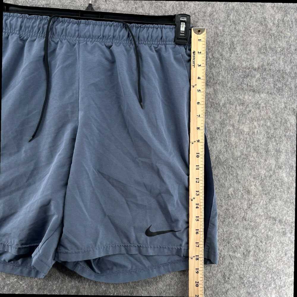 Nike Nike Mens Blue Dri Fit Flex Training Shorts … - image 5