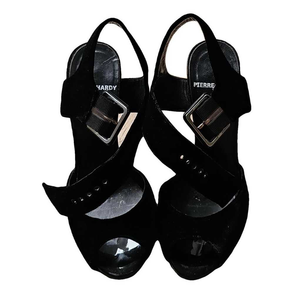 Pierre Hardy Velvet sandals - image 1