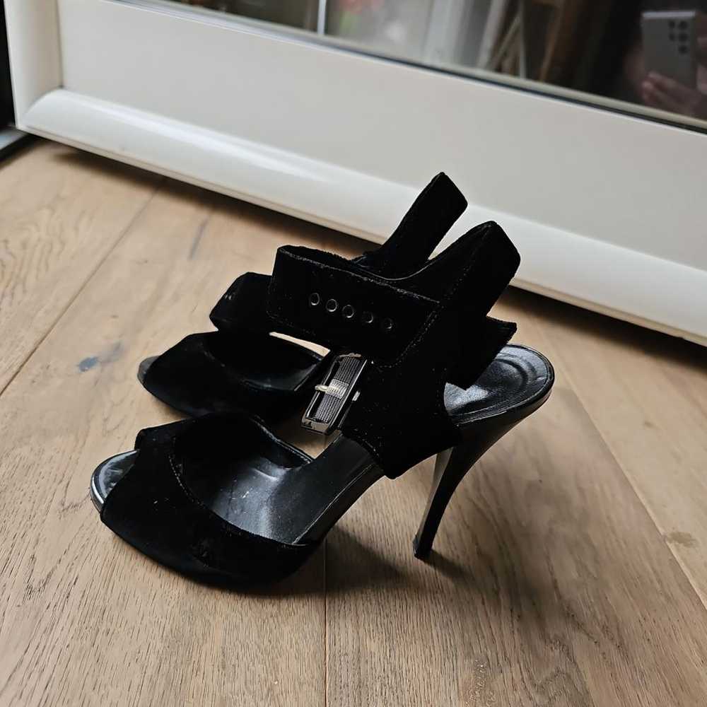 Pierre Hardy Velvet sandals - image 5