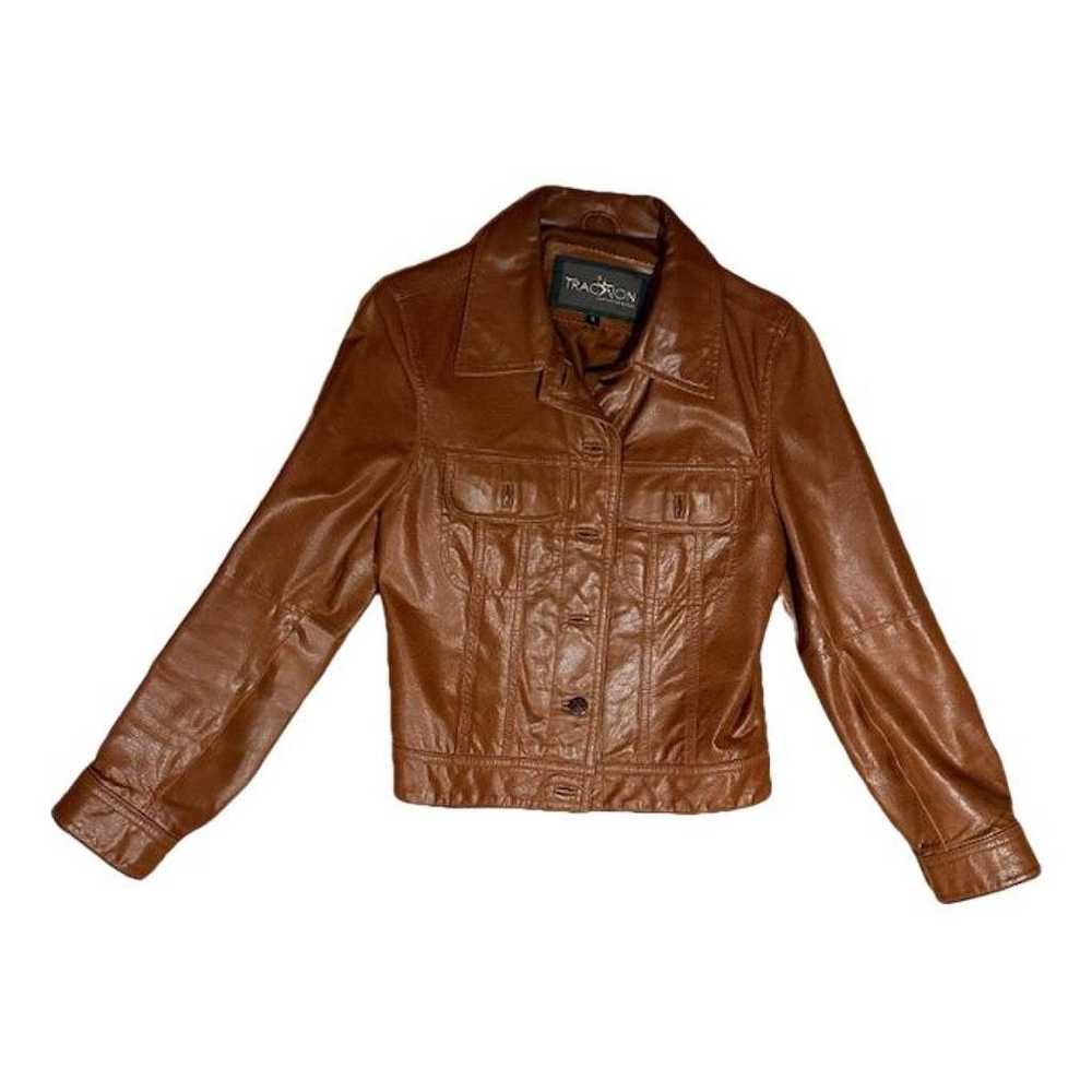 Traction Productions Leather biker jacket - image 1