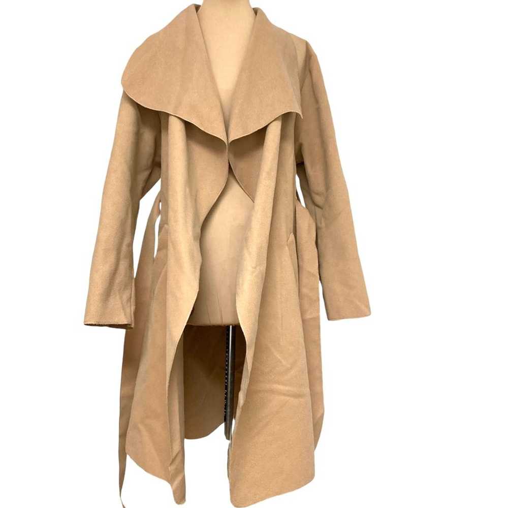 Unbranded Vegan "Wool" Wrap Coat (No Tag) | Used,… - image 2