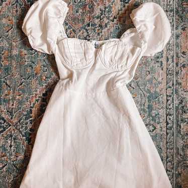 White Princess Polly Dress