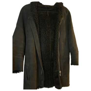 Ines Et Marechal Leather peacoat