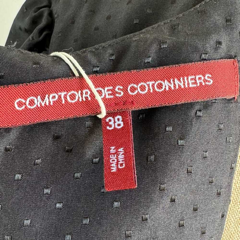 Comptoir Des Cotonniers NWT Nelea Black Silk Shif… - image 4