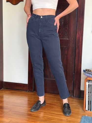 Vintage Guess Navy Highrise straight leg (30") |…