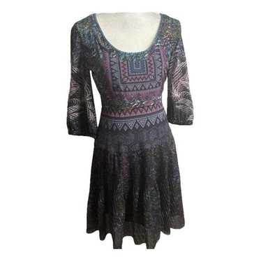 Saloni Silk mini dress