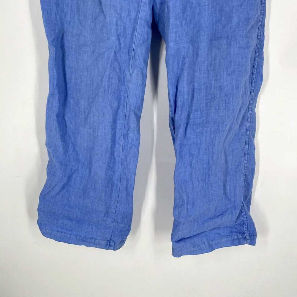 Vintage J McLaughlin Mens Blue 100% Linen Pants S… - image 2