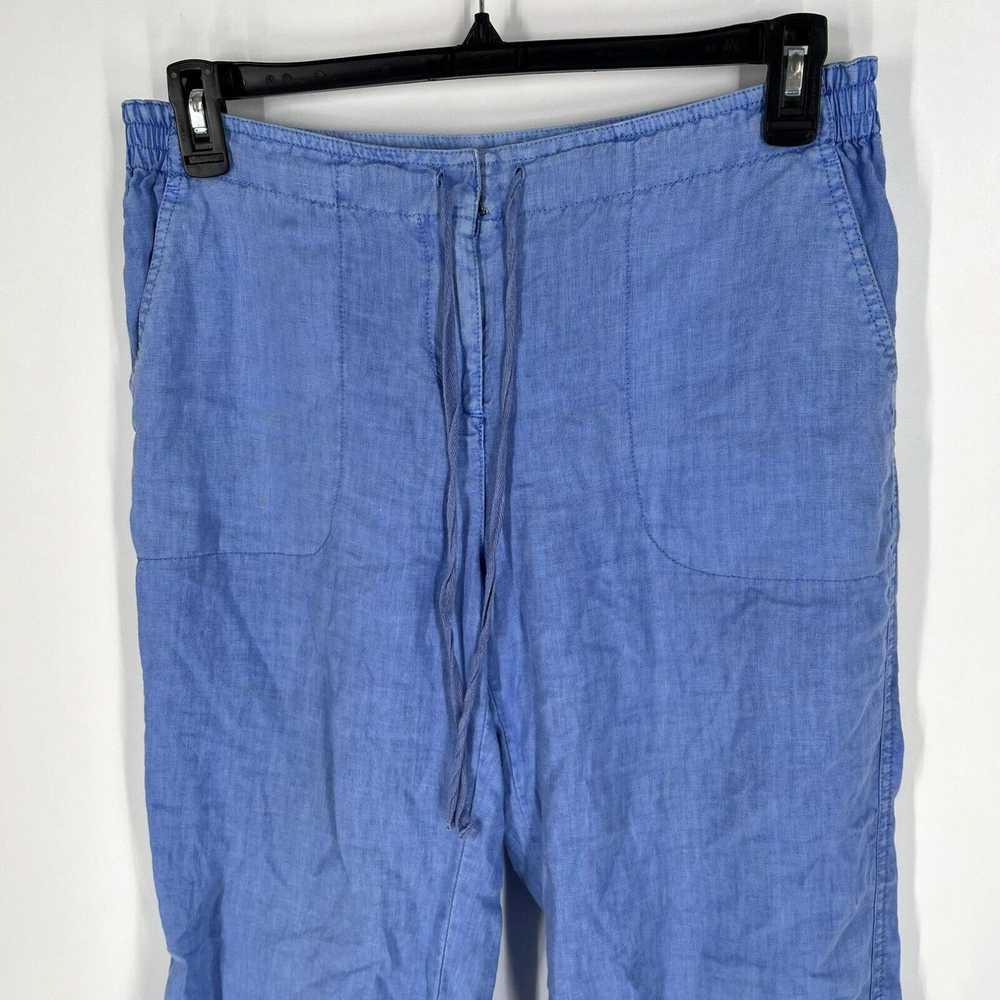 Vintage J McLaughlin Mens Blue 100% Linen Pants S… - image 3