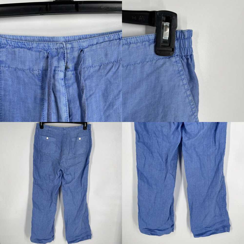 Vintage J McLaughlin Mens Blue 100% Linen Pants S… - image 4