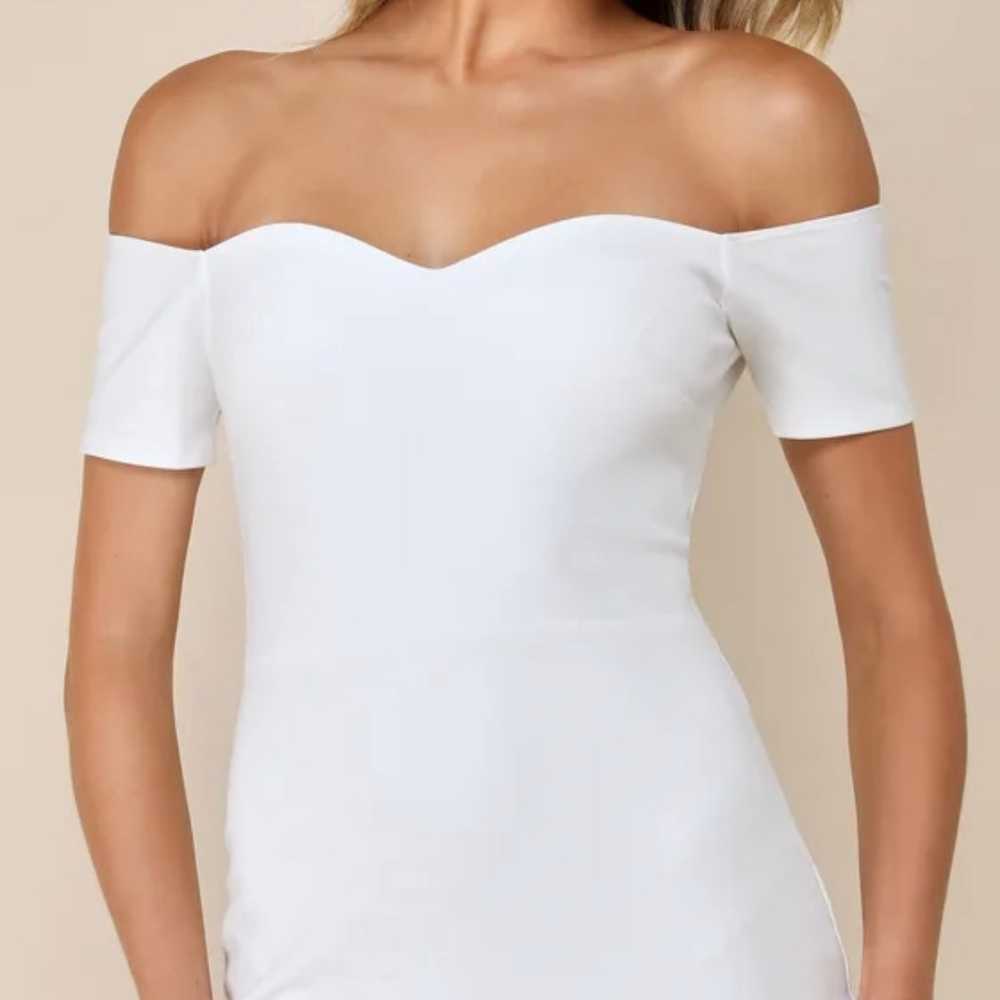 Lulu's Off-the-Shoulder sweetheart neckline ruffl… - image 4