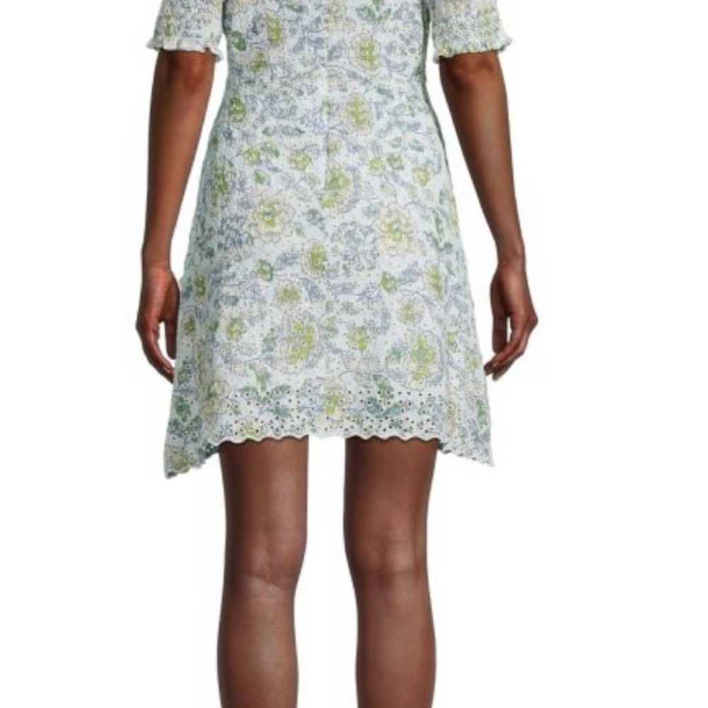 AVEC LES FILLES Floral Eyelet Peasant Dress medium - image 2