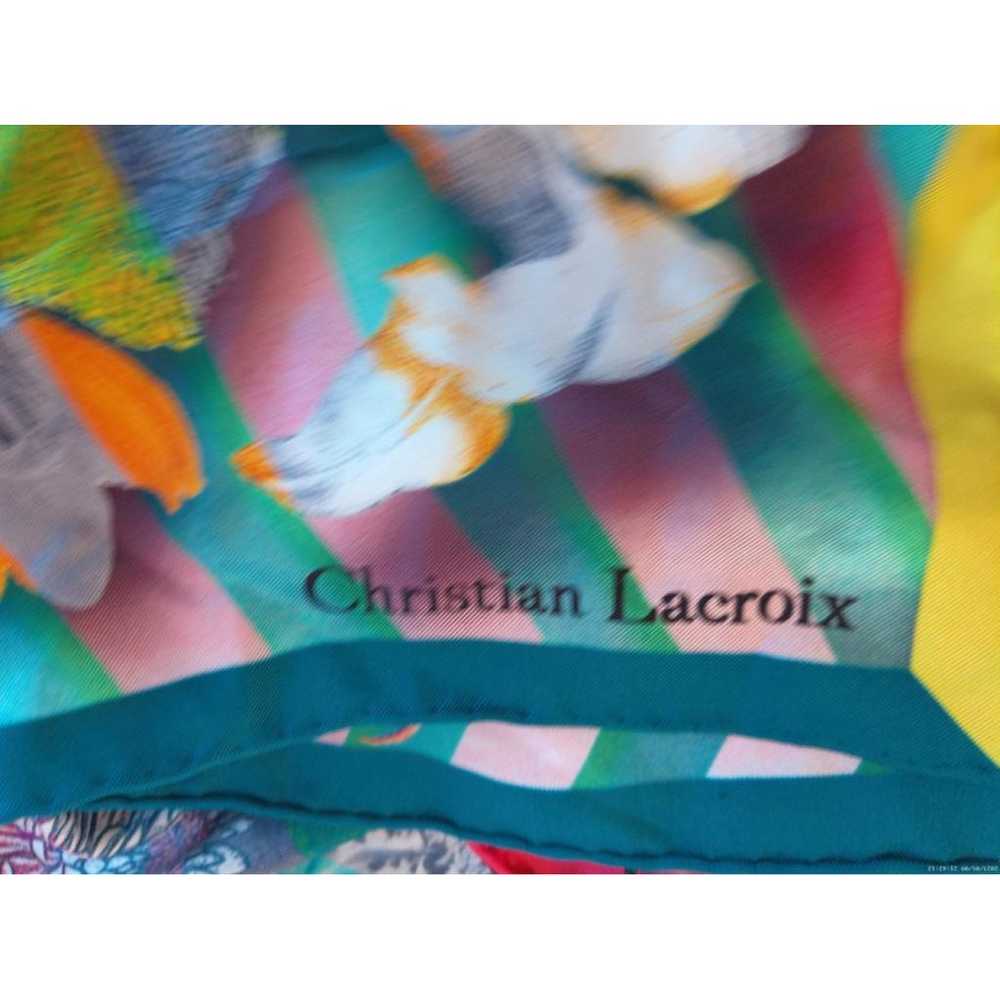 Christian Lacroix Silk scarf - image 2