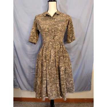 Vintage 50s Peck & Peck Fit and Flare Dress. - image 1