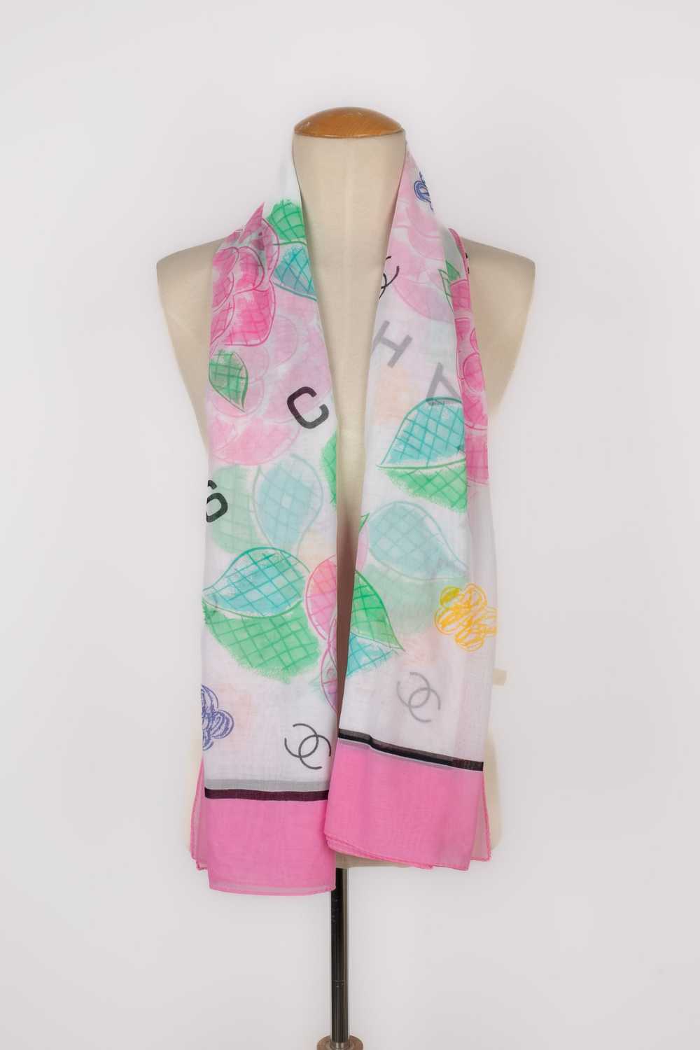 Paréo / Foulard en coton Chanel - image 1