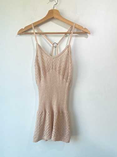 Charlotte Tan Glitter Cami