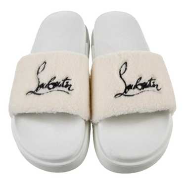 Christian Louboutin Shearling flats - image 1