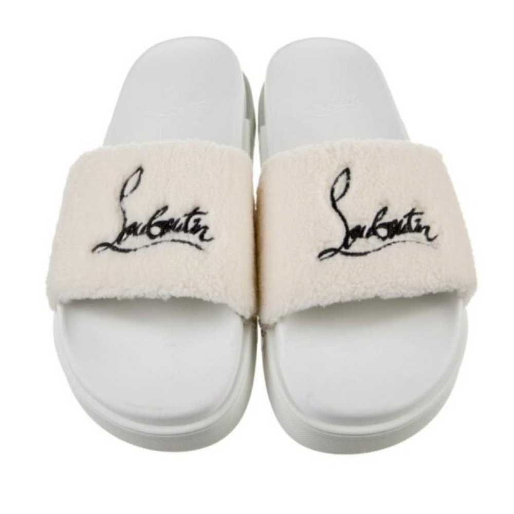 Christian Louboutin Shearling flats - image 5