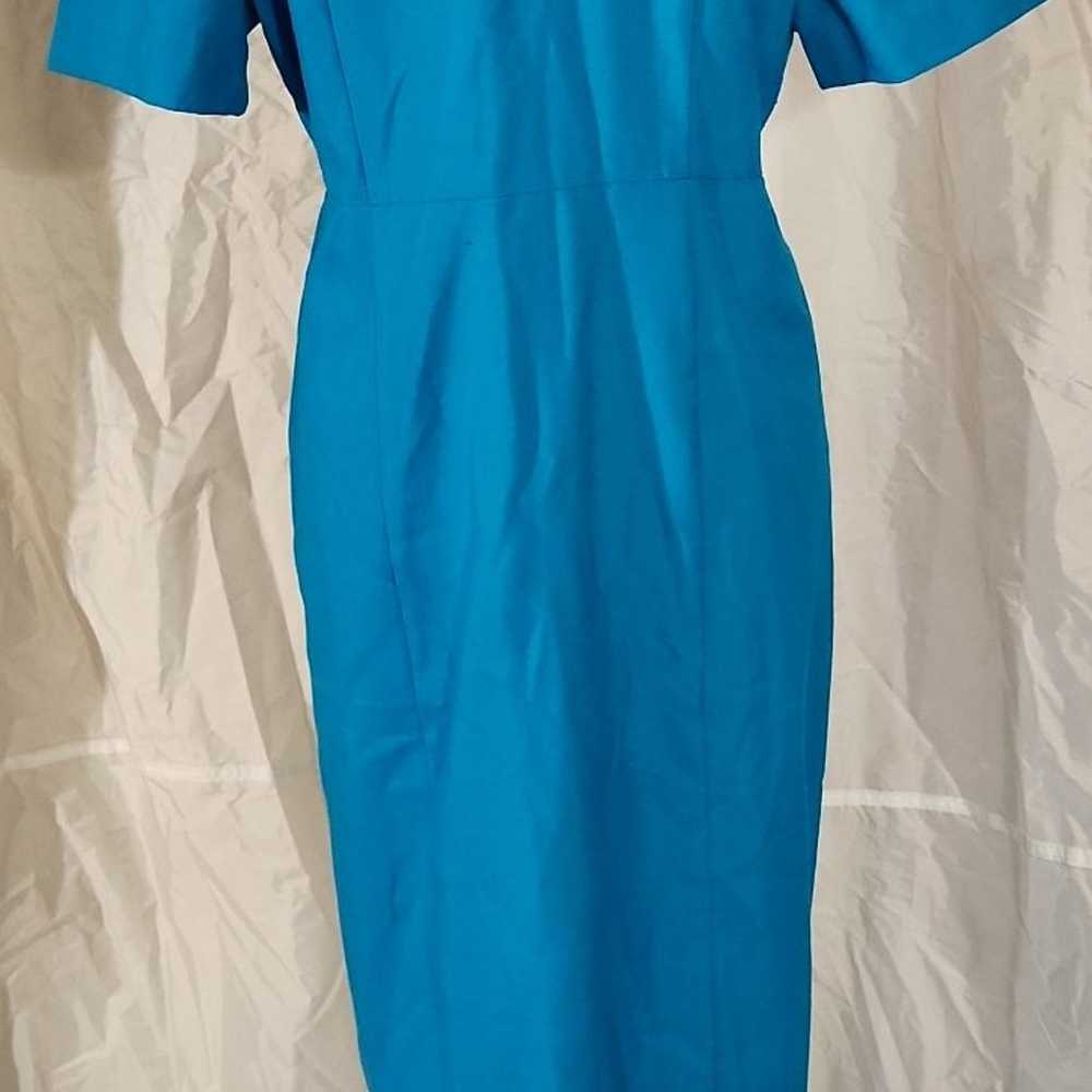 Turquoise dress size 10 by Kathie Lee - image 2