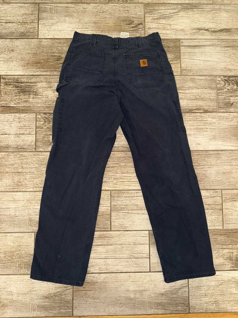 Carhartt Navy Carhartt Carpenter Pants - image 2