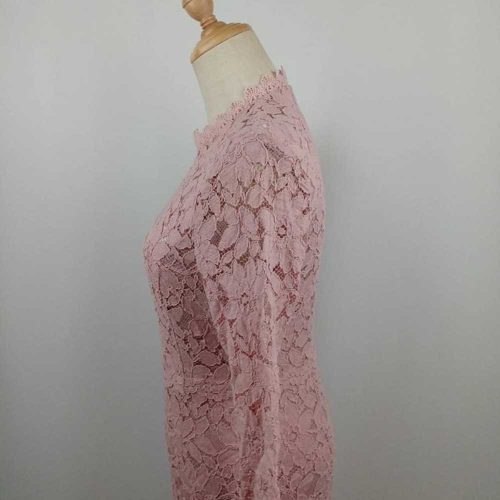 LE BLANC Long Sleeve Long One Piece Dress M Pink … - image 6