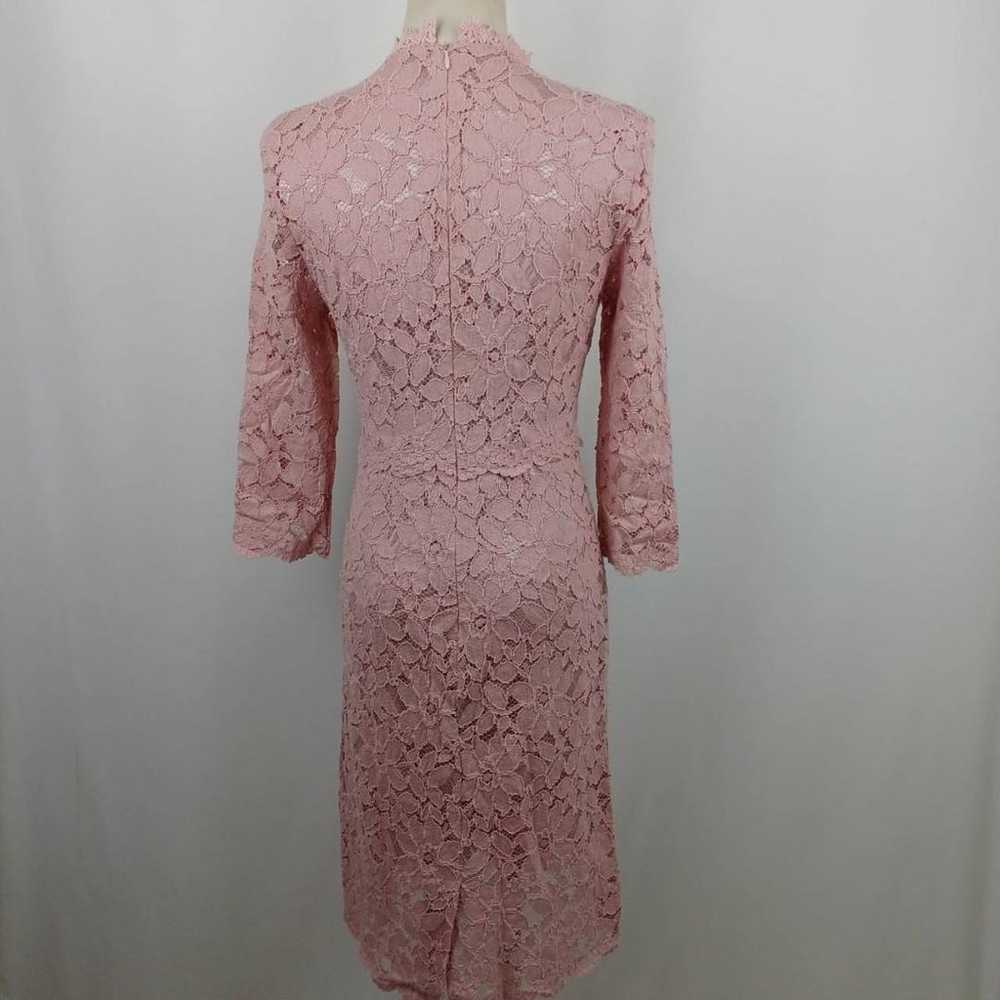 LE BLANC Long Sleeve Long One Piece Dress M Pink … - image 8