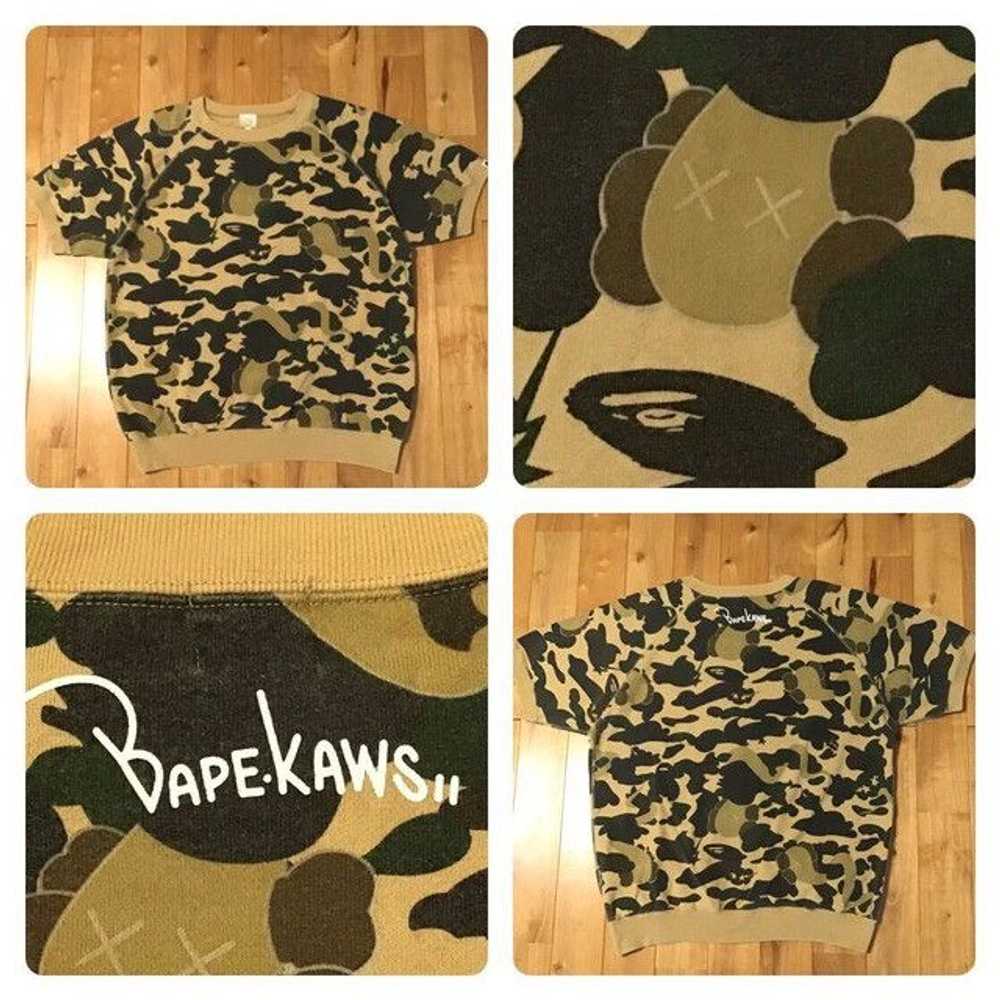 Bape × Kaws × Nigo KAWS × BAPE camo bendy sweat s… - image 1