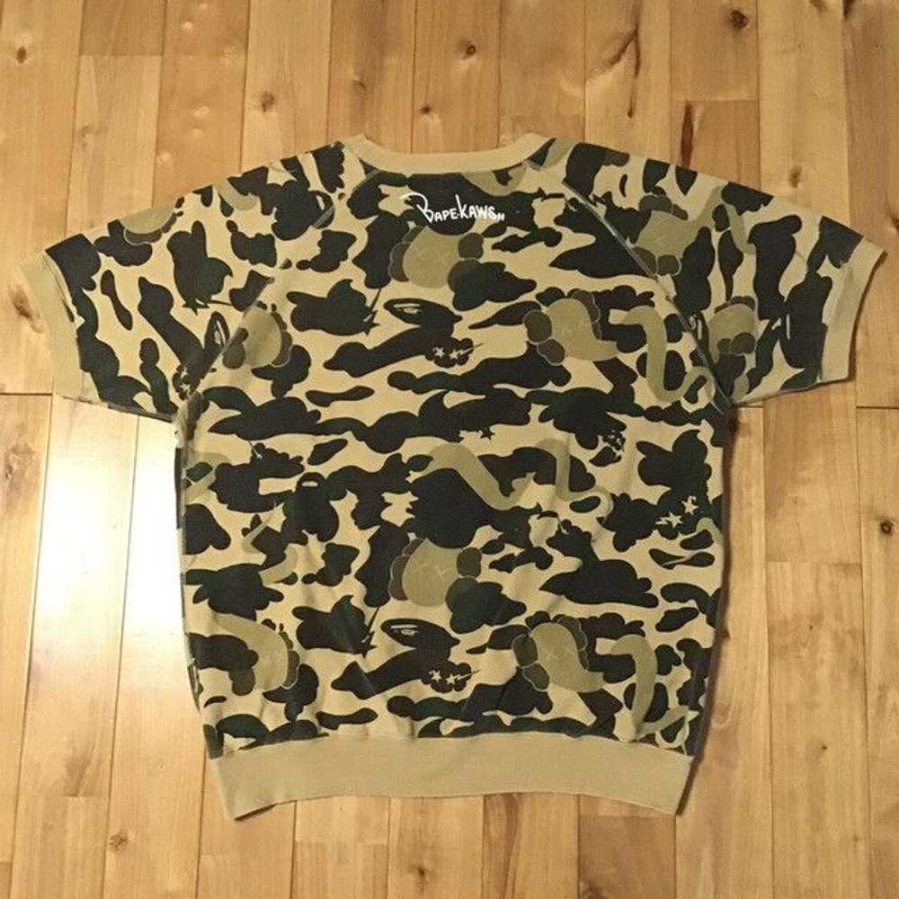 Bape × Kaws × Nigo KAWS × BAPE camo bendy sweat s… - image 3