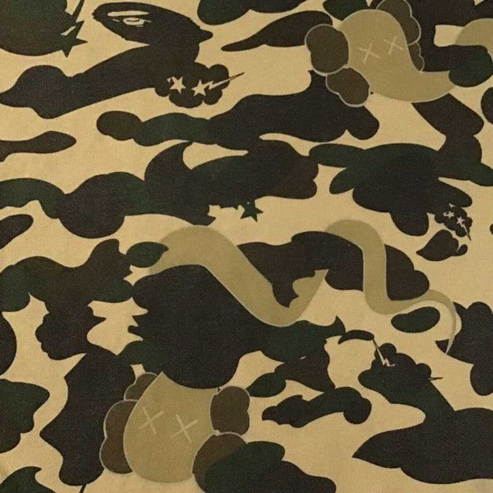 Bape × Kaws × Nigo KAWS × BAPE camo bendy sweat s… - image 6