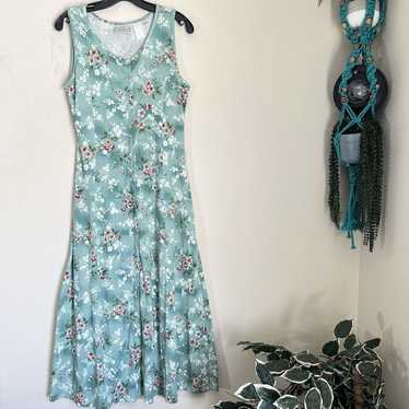 Vintage Erika Studio Dress M Floral Cottagecore 9… - image 1