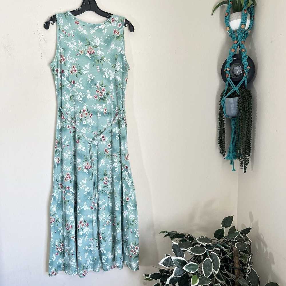 Vintage Erika Studio Dress M Floral Cottagecore 9… - image 5