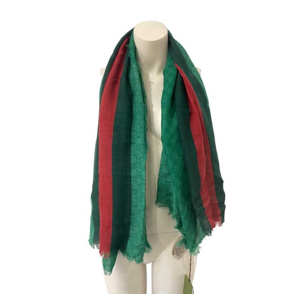 Gucci Wool scarf - image 8