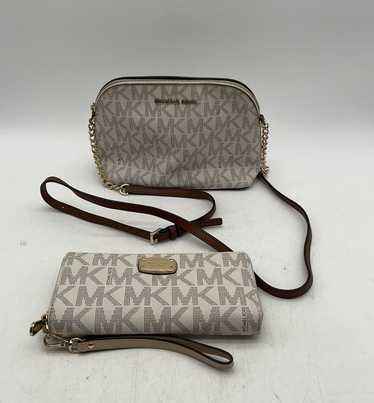 Michael Kors Signature Small Zip Crossbody Bag W/… - image 1