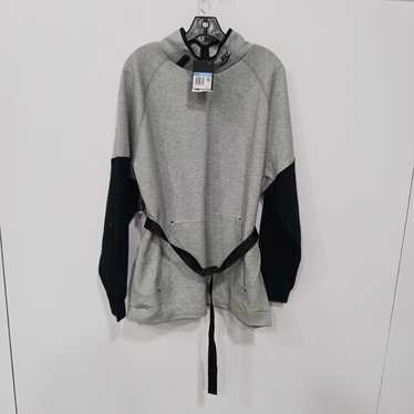 Nike Women's Gray/Black NSW Tech Fleece Mock Neck… - image 1