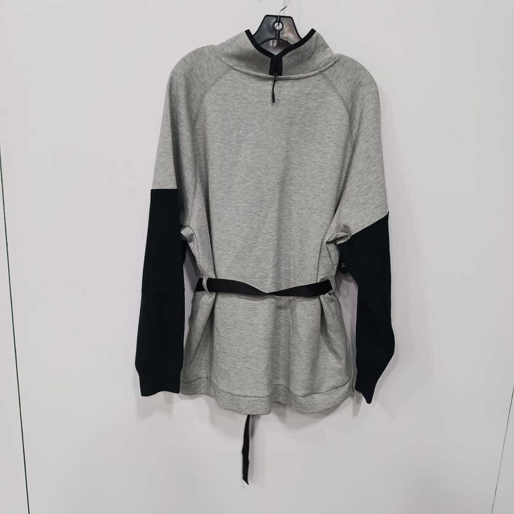 Nike Women's Gray/Black NSW Tech Fleece Mock Neck… - image 3