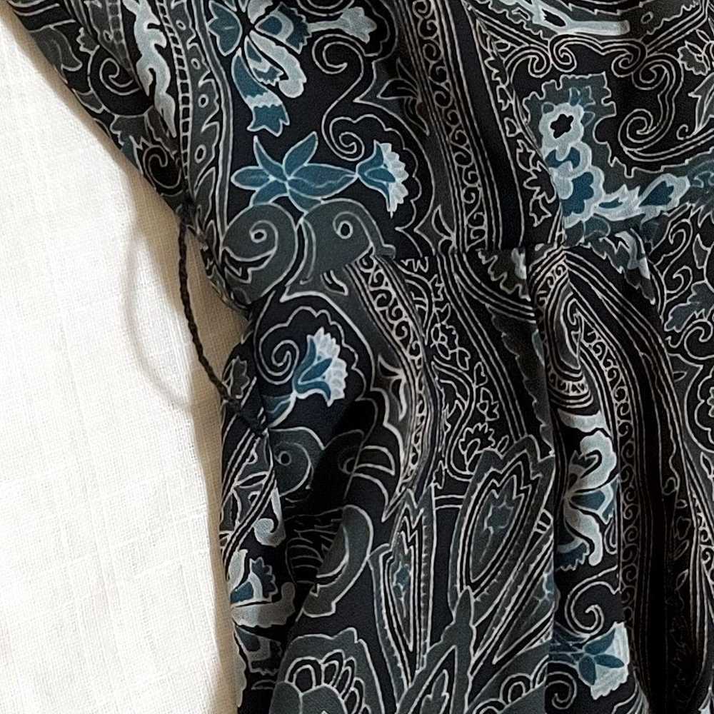 Excellent item DAMA collection Paisley pattern fl… - image 6